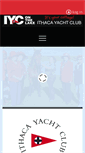 Mobile Screenshot of ithacayc.org